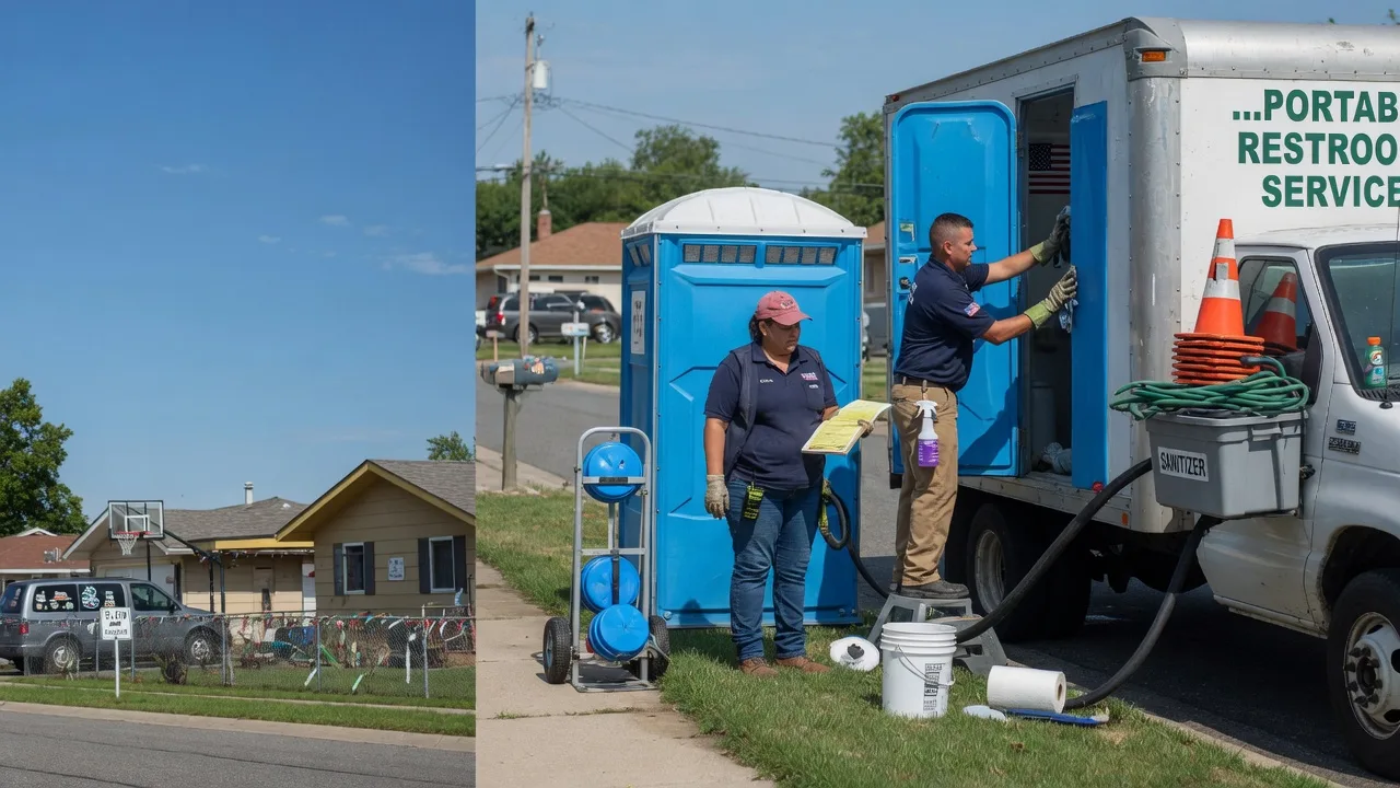 Portable Toilet Rental in Witt, IL near me